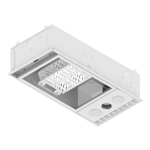 Hubbell HRCB12PWHT Recessed Ceiling Box