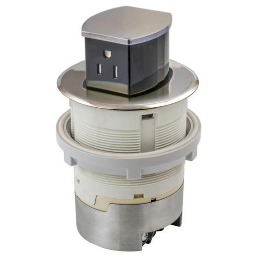 Hubbell RCT200NI Tamper-Resistant Receptacle - Nickel