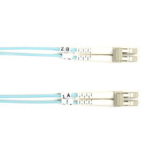 Black Box OM3 50/125 Multimode Fiber Optic - FO10G-002M-LCLC