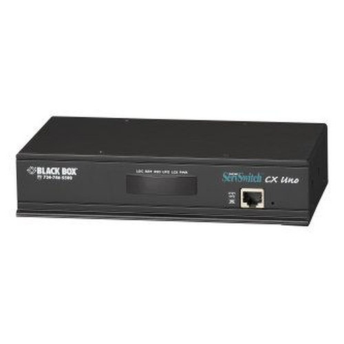 Black Box THE CX UNO KVM Switch Enables Users TO - KV0161A