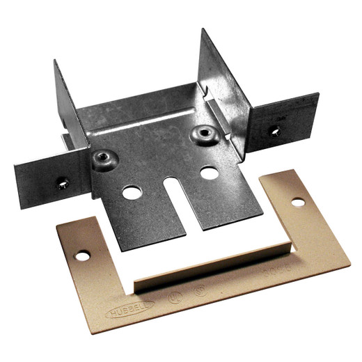 Hubbell HBL3086IV Panel Connector - Ivory