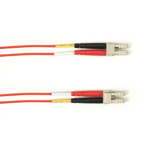 Black Box OM2 50/125 Multimode Fiber - FOCMR50-010M-LCLC-RD