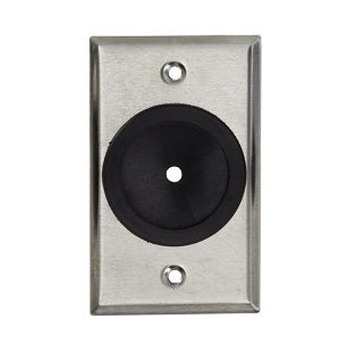 Black Box AV Wallplate - Stainless Steel - 1/4-IN. TO - WP841
