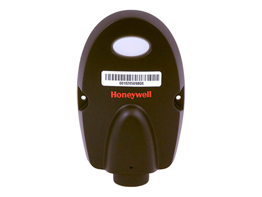 Honeywell AP-010BT-07N barcode accessory detail view showing connector and mounting hardware