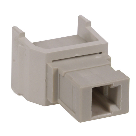 Hubbell SFMTRJG Keystone Adapter - Gray