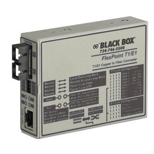 Black Box MGD T1/E1 MED CONV T1/E1 Copper to MM - MT662A-MSC
