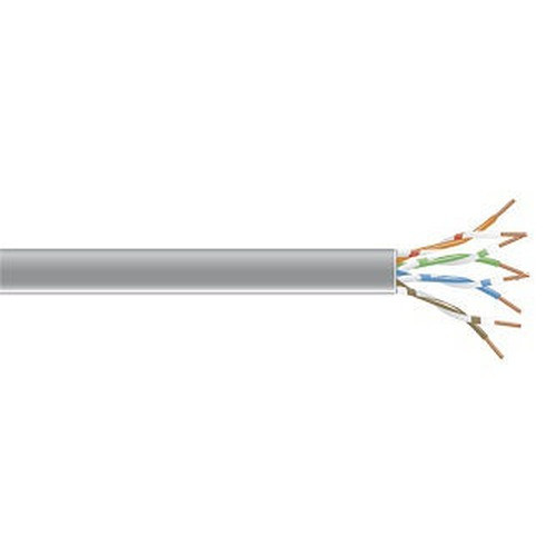 Black Box CAT6 250-MHZ Solid Ethernet Bulk Cable - C6-CMP-SLD-GY