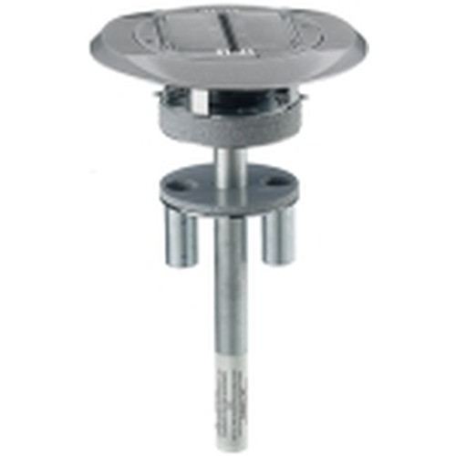 SystemOne Fire-Rated Poke-Through Fitting Three-Piece 4x4 Gray