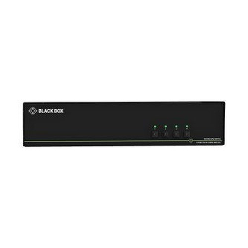 Black Box Secure KVM Switch Niap 3.0 - SS4P-QH-DVI-UCAC