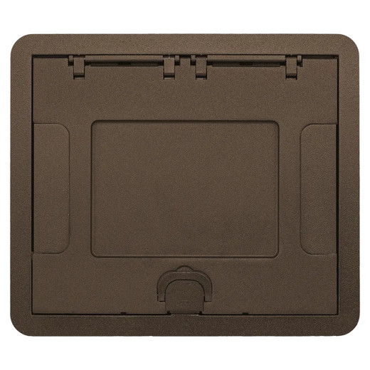 Hubbell 6/10G Carpet Cover - 610GCCVRBRZC