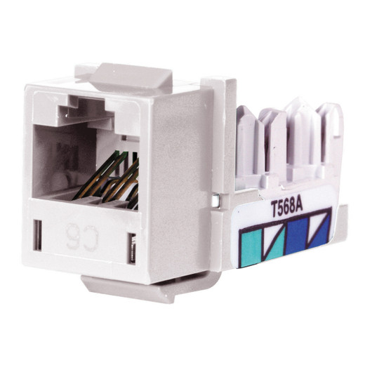 Hubbell HXJ6W24 Category 6 Jack - Universal