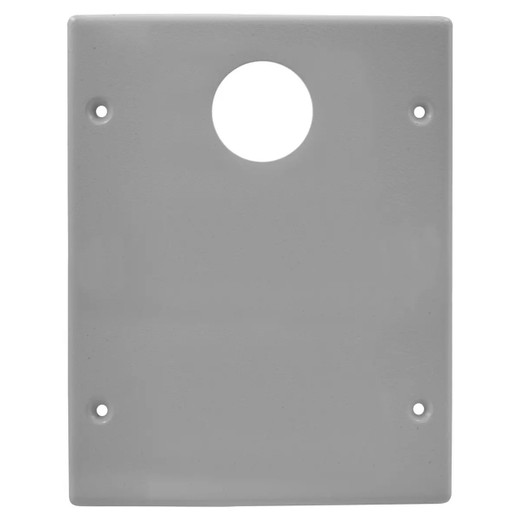 Hubbell HBL6747AXXGY 3 Gang Cover Plate