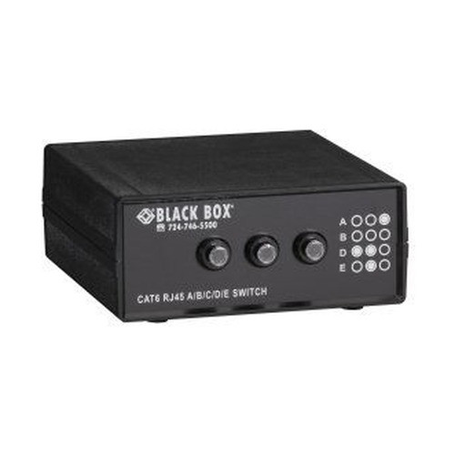 Black Box Desktop RJ45 4 TO 1 CAT6 Ethernet 10G Manual - SW1032A