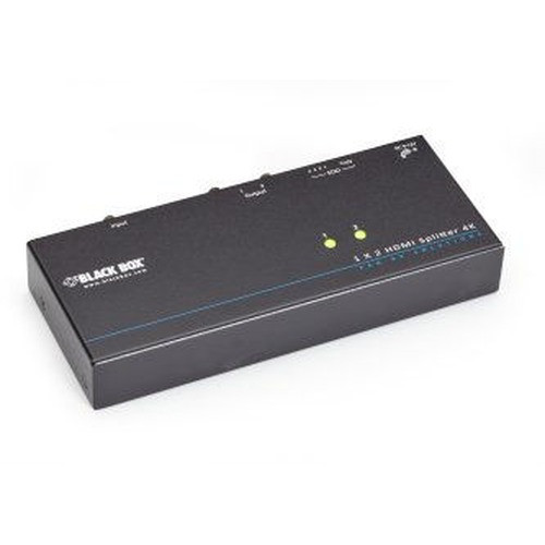 Black Box Enables HDMI Video & Audio - VSP-HDMI1X2-4K