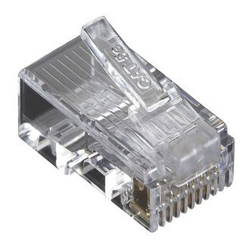 Black Box CAT5E Modular Plug FOR Round - C5E-MP-U-100PAK