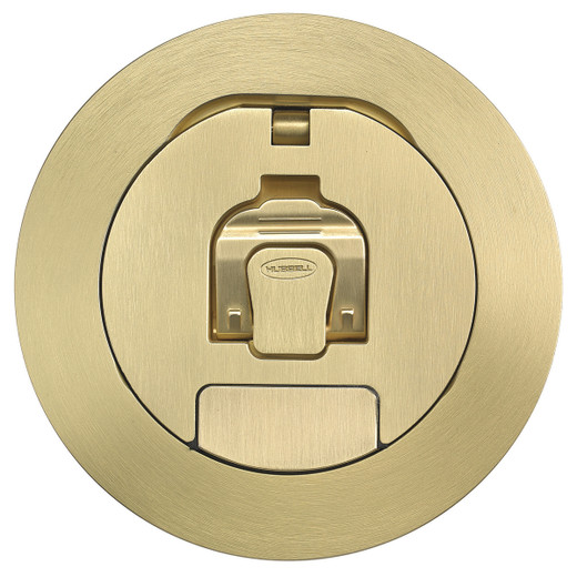 Hubbell S1R4CVRBRS 4in. Recessed Cover