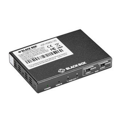 Black Box Ensure Your 4K Content IS Always ON - VSP-HDMI2-1X2