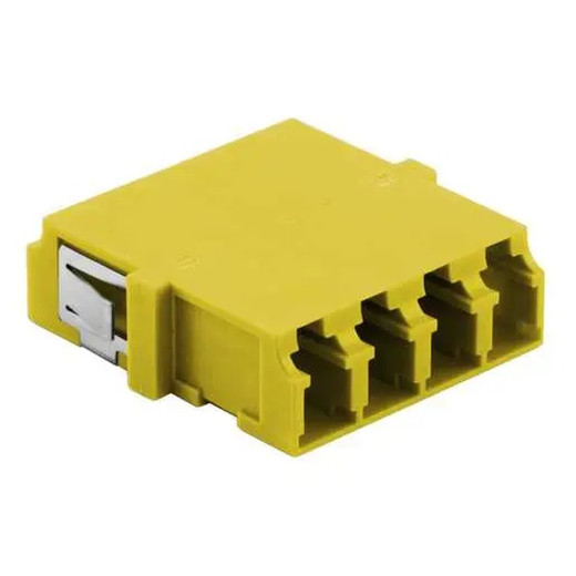 Hubbell FANLCQSC6Y LC Quad Snapmt 6-Pack