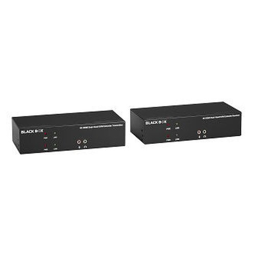 Black Box KVM Extender KIT Over Catx - Dual-monitor - KVXLCH-200