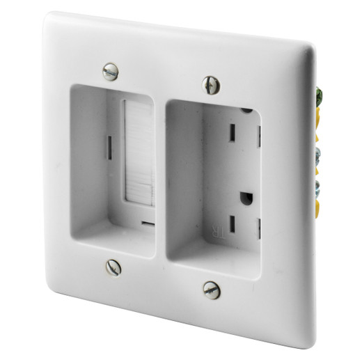 Hubbell Tamper Resistant Receptacle 15A 125V - RR1512W