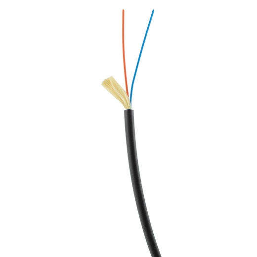 Hubbell OM4 2 Fiber Cable - HFCD14002P4BK