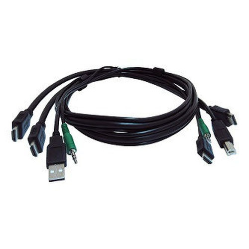 Black Box Connect ONE OR TWO HDMI ONE USB - SKVMCBL-2HDMI-10TAA