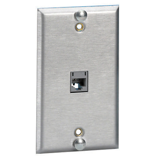 Hubbell Wall Plate 1 Port - P630S1G