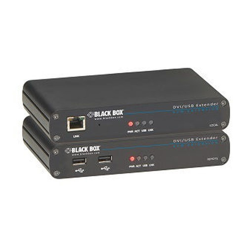 Black Box KVM Extender FOR Dvi-d USB 2.0 RS232 & - ACU5700A