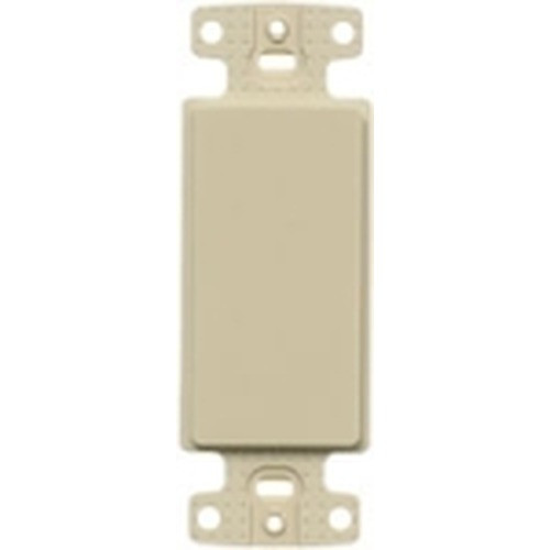 NetSelect Decorator Frame 1 Gang Adapter Blank Ivory