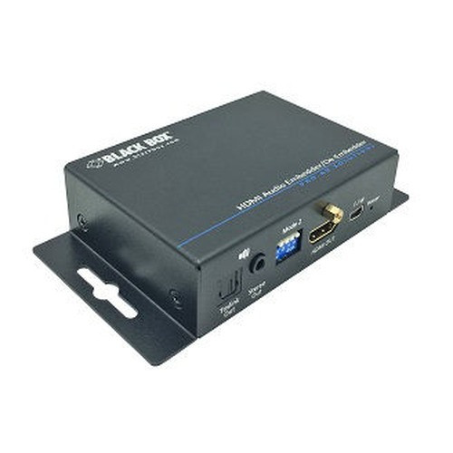 Black Box Supports HDMI 3.5-MM Analog Audio AND - AEMEX-HDMI-R2