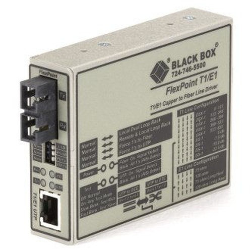 Black Box Async RS232 Extender - Fiber DB9 Female - ME662A-SSC