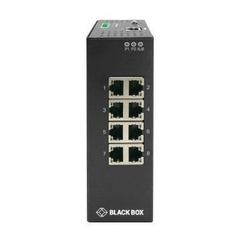 Black Box Switch Provides Eight 10/100/1000-MBPS - LIG1080A
