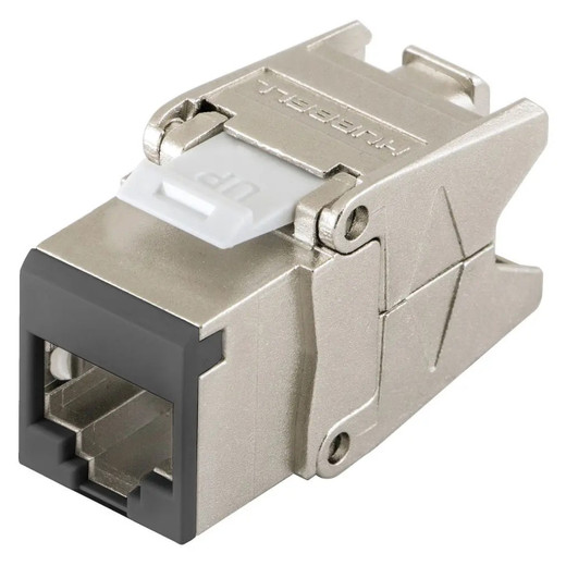 Hubbell HJS6BK24 Category 6 Shielded Jack 24-Pack