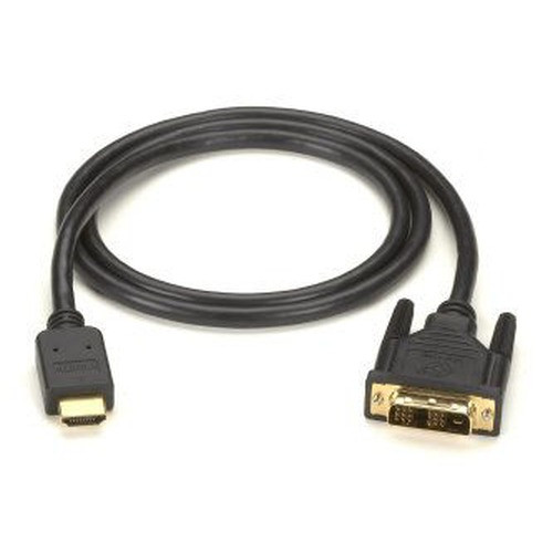 Black Box 1m (3.2-ft.) HDMI Male to DVI Male - EVHDMI02T-001M