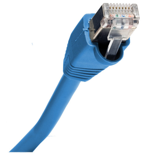 Hubbell Patch Cord Cat 5E PS5E Shielded Blue 15 Ft - PS5E15B