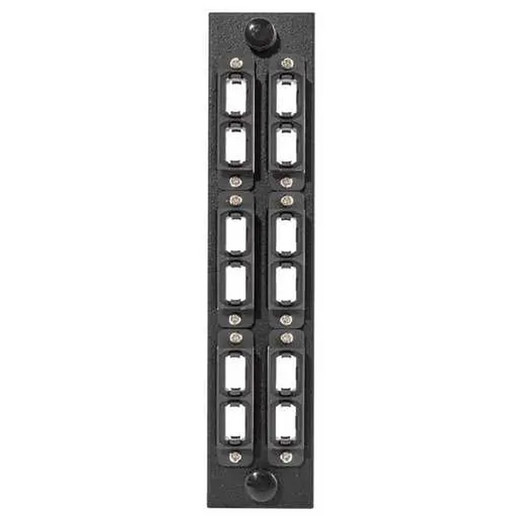 Hubbell FSPNMTPDBK6 12P MTP Panel