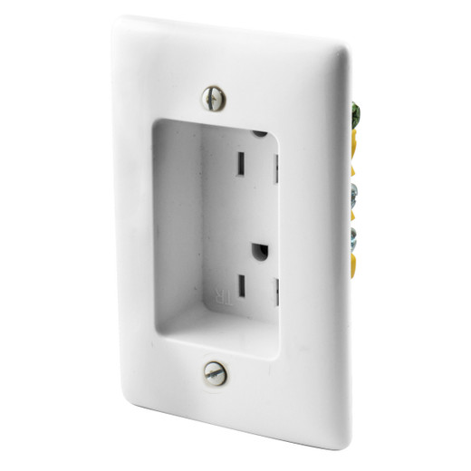 Hubbell RR1510W Tamper Resistant Receptacle