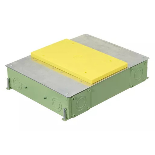 Hubbell CFB4G30CRE 4-Gang Concrete Floorbox
