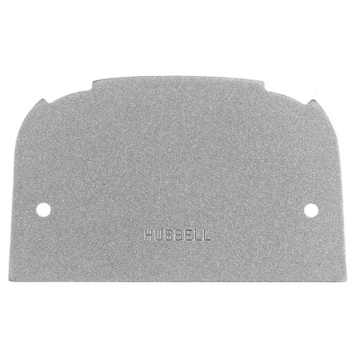 Hubbell SS309BF Blank Plate - Aluminum