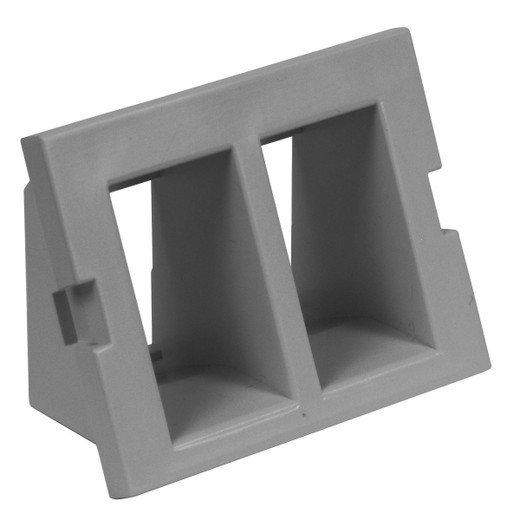 Hubbell IM2IA15GY 2 Port Keystone Module