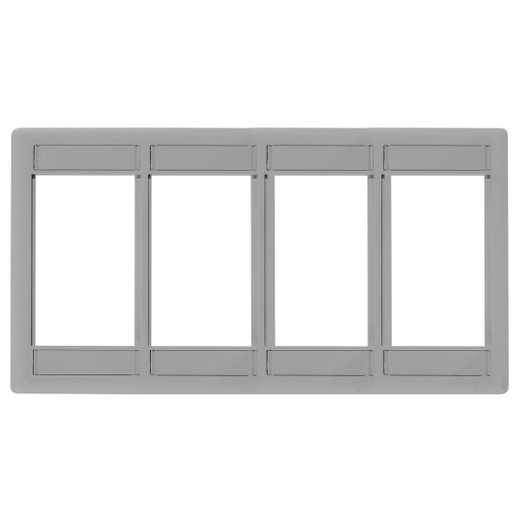 Hubbell IMF4GY 4-Gang Wallplate