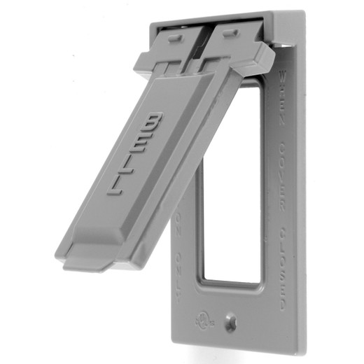 Hubbell RW51040 1-Gang Weatherproof Cover - Vertical
