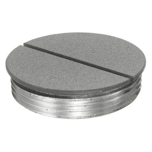 Hubbell SystemOne Threaded Conduit Plugs 1.5in. Gray - S1FP1