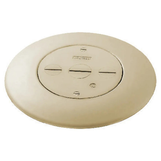 Hubbell FRF3I Flush Furnish Feed Plate