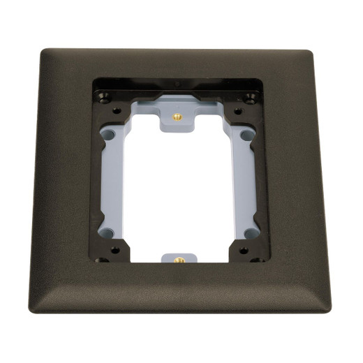 Hubbell 1-Gang Non-Metallic Carpet Flange Brown - MFBRFBR1