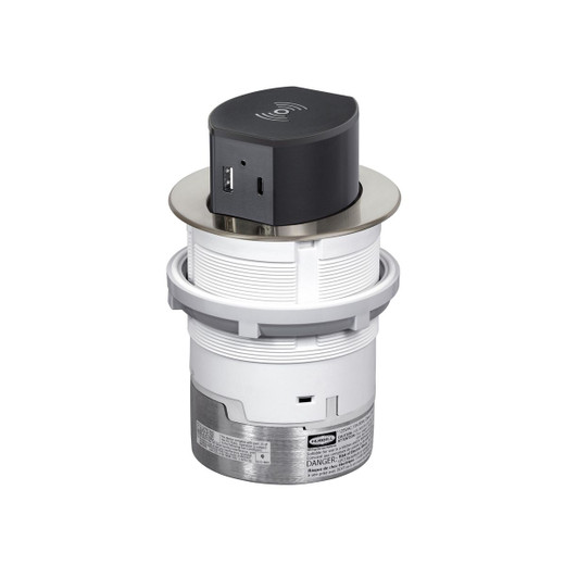 Hubbell RCT620NI Tri-Power Receptacle