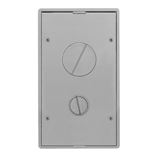 Hubbell 2/4G Tile Furniture Feed Cover - 24GTFFCVRALU