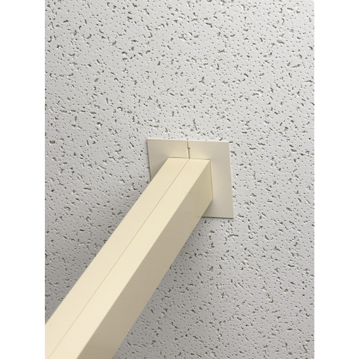 Hubbell PPTRIM1 Service Pole Trim Kit - Ceiling White