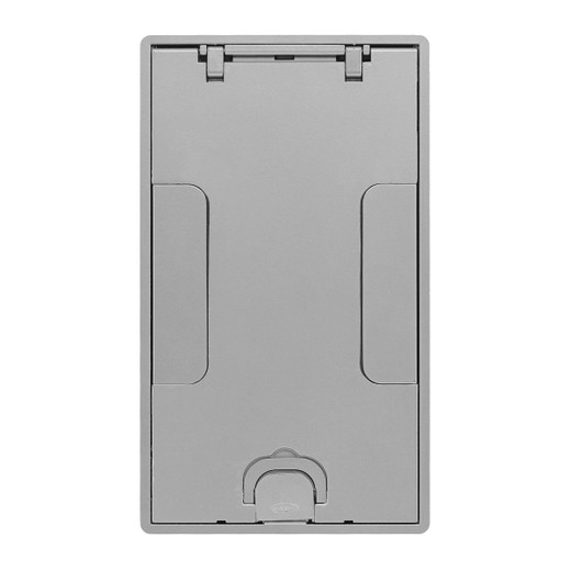 Hubbell 24GTCVRALU Tile Cover - Aluminum