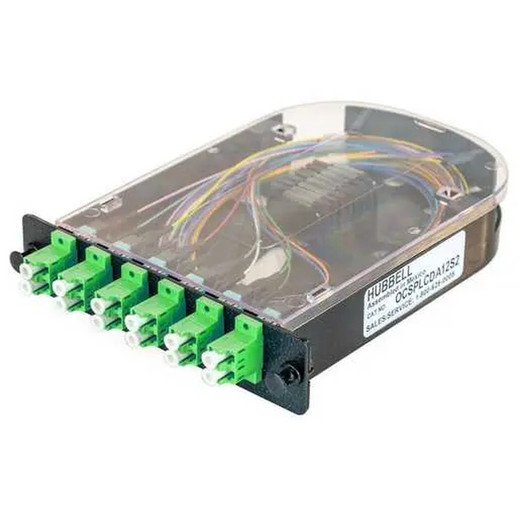 Hubbell OCSPLCDA12S2 12 Fiber Splice Cassette - OS2 SM